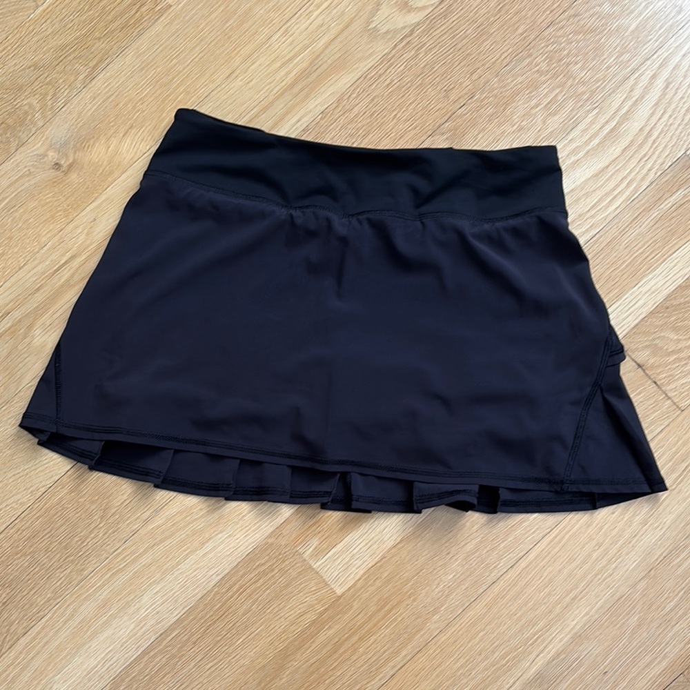 lululemon athletica Black Tennis Skirt